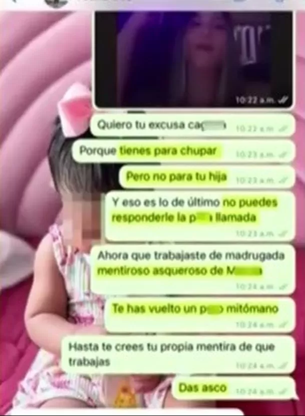 Chats entre Samahara y Youna. Fuente: MagalyTV