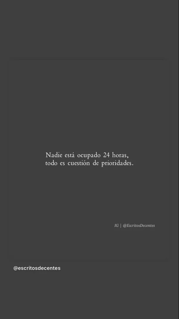 Mensaje de Samahara Lobatón en redes sociales. Fuente: Instagram Mensaje de Samahara Lobatón en redes sociales. Fuente: Instagram