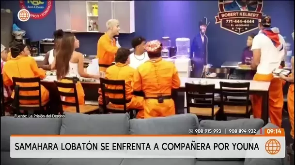 Samahara Lobatón es agarrada de los cabellos en reality/ captura
