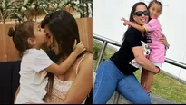 Samahara Lobatón reveló la travesura que hizo su hija en celebración por los dos meses de Cayetana / Instagram