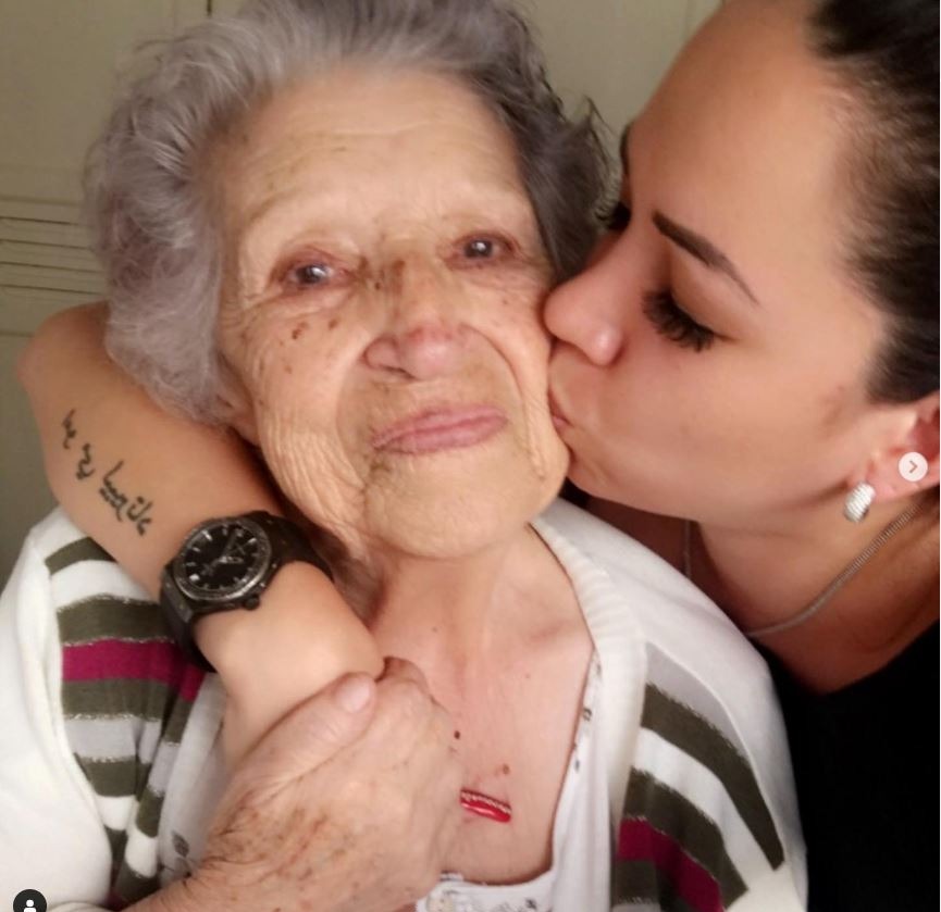 Doña Ángela Solari fue la abuela materna de Melissa Klug/Foto: Instagram