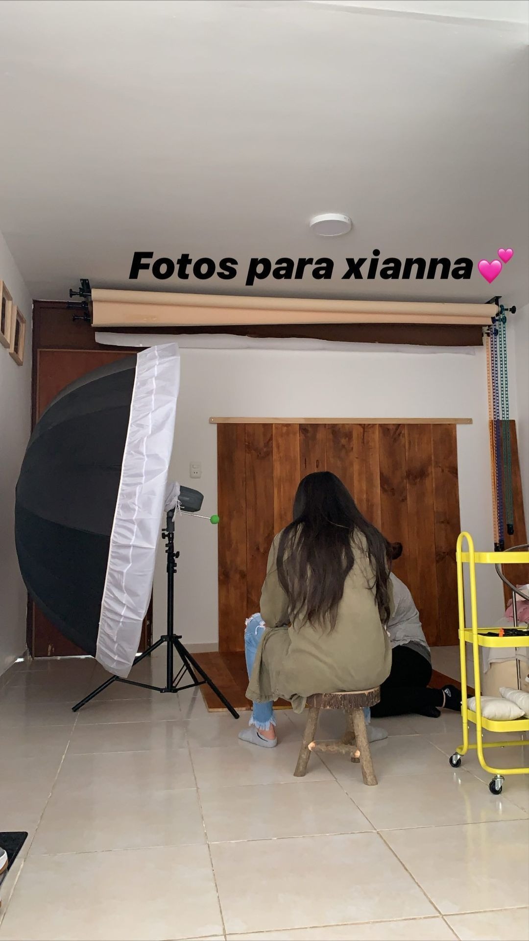 Samahara Lobatón y su pareja alistan sesión de fotos de Xianna