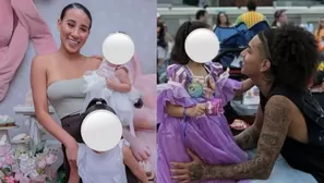 Samahara Lobatón y Youna agasajaron a Xianna, la hija que tienen en común. Foto y video: Instagram 