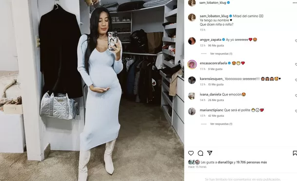 Samahara Lobatón ya tiene el nombre para su bebé / Instagram Samahara Lobatón ya tiene el nombre para su bebé / Instagram