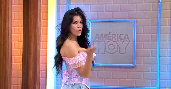 Samantha Batallanos estuvo de invitada en 'América Hoy'/Foto: 'América Hoy'