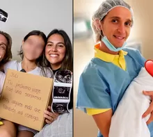Sasha Kapsunov anunció el nacimiento de Olivia, su segunda hija con Jocelyne Galarreta. Video: @sashakapsunov