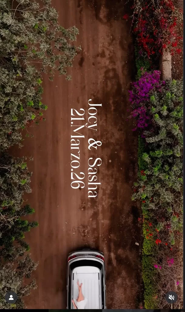 El próximo 21 de marzo del 2026 será el matrimonio de Sasha Kapsunov y Jocelyne Galarreta. Foto: Instagram El próximo 21 de marzo del 2026 será el matrimonio de Sasha Kapsunov y Jocelyne Galarreta. Foto: Instagram