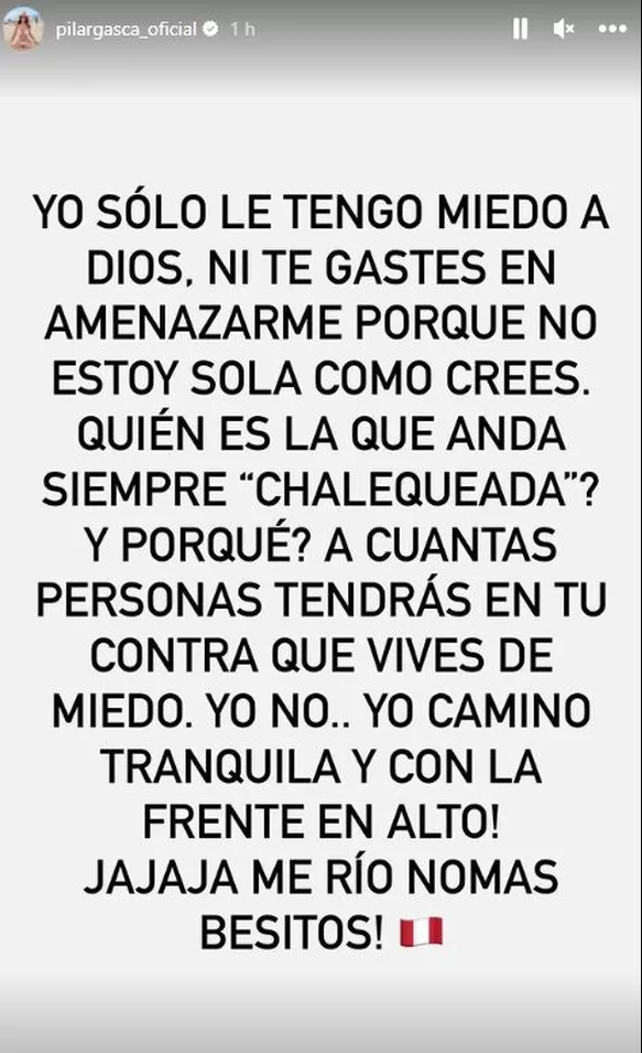 ¿A quién se refiere Pilar Gasca exactamente? / Instagram