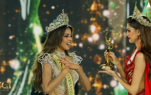 Luciana Fuster se coronó como la nueva 'Miss Grand International 2023'. Foto: Instagram 