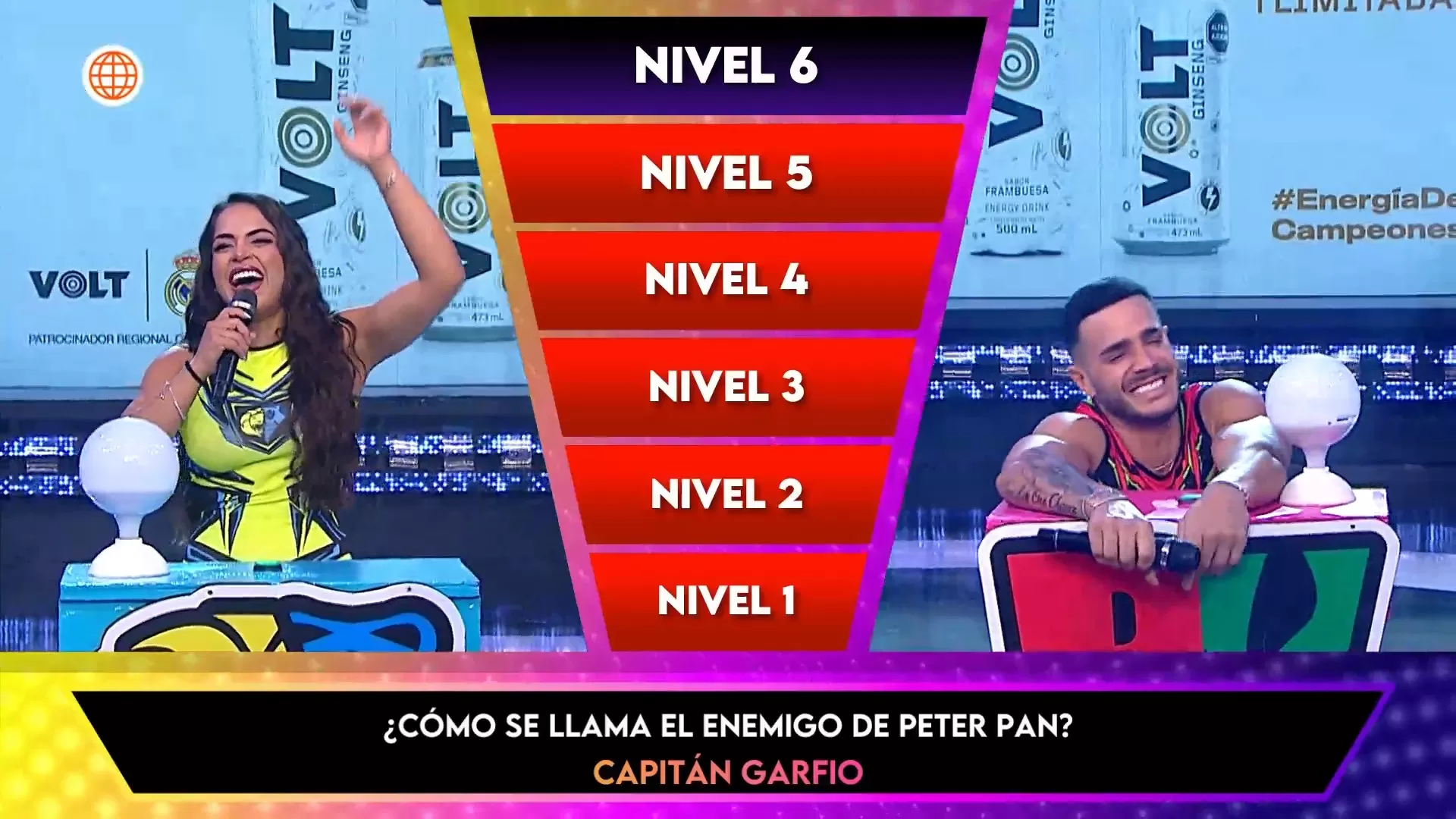 Mario Irivarren perdió contra Onelia Molina en una ronda de preguntas. Fuente: AméricaTV