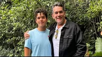 Eduardo Santamarina está muy orgulloso de su hijo Eduardo Zucchi / Instagram