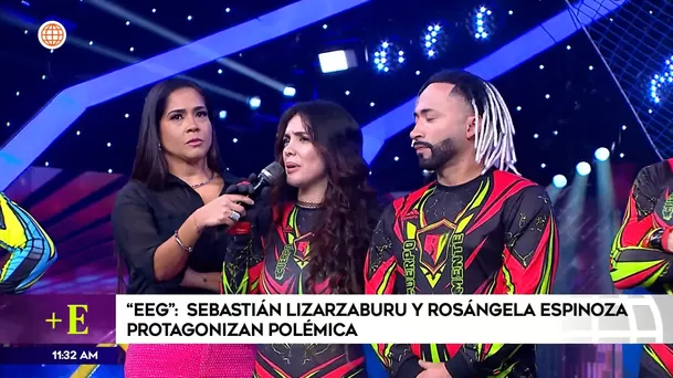 Rosángela Espinoza discutió con Sebastián Lizarzaburu en 'Esto es Guerra' Rosángela Espinoza discutió con Sebastián Lizarzaburu en 'Esto es Guerra'