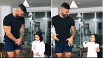 Sebastián Lizarzaburu y su hija protagonizan hilarante video en TikTok