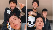 El colombiano y el influencer mexicano bailaron el tema Chica ideal 