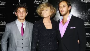 Emiliano y Sebastián Zurita son hijos de Humberto Zurita y Christian Bach. Foto y video: Quien.com / Video: IG. S. Zurita