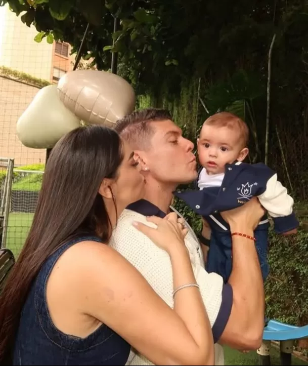 Natalia Segura y Baladán tiene un hijo llamado Lucca nacido en 2025 / Instagram