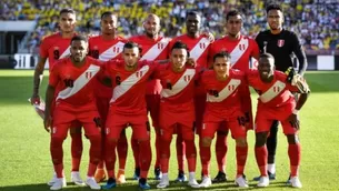 Selección peruana. Foto: AFP