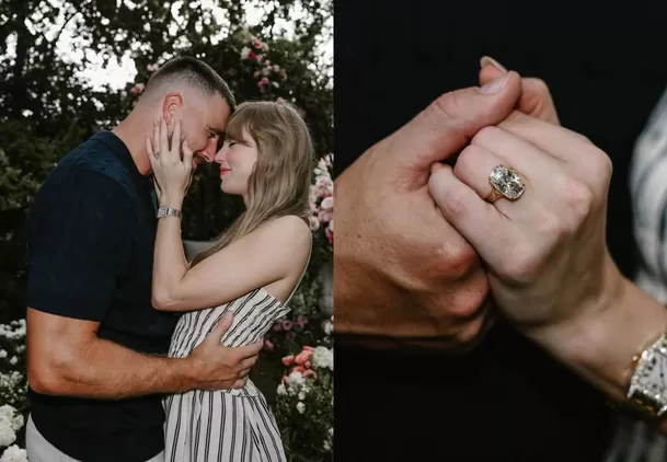 Taylor Swift y Travis Kelce se comprometieron y enloquecieron las redes sociales / Instagram Taylor Swift y Travis Kelce se comprometieron y enloquecieron las redes sociales / Instagram