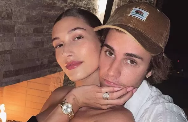 Hailey y Justin Bieber. Fuente: Instagram