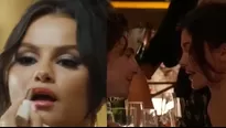 Selena Gómez acalró que lo que conversó con Taylor Swift en los Globos de Oro no tenía nada que ver con Kylie Jenner ni Thimoteé Chalamet/Fotos y Video: América Espectáculos