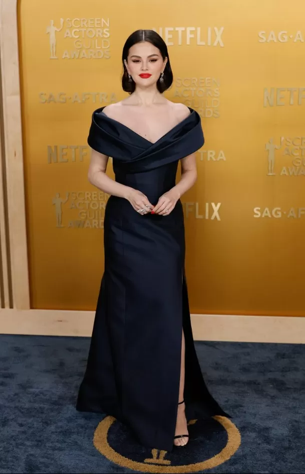 Selena Goméz deslumbró en alfombra azul de los SAG Awards. Foto: Instagram/@selenagomez Selena Goméz deslumbró en alfombra azul de los SAG Awards. Foto: Instagram/@selenagomez