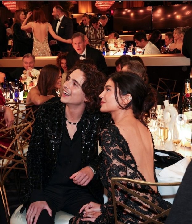 Kylie Jenner y Timothée Chalamet están en boca de todos por culpa de la influencer ¿Qué pasó?/Foto: Golden Globe