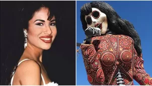 La catrina de Selena Quintanilla fue diseñada por el mexicano César Menchaca