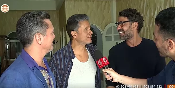 Óscar López Arias, Iván Chévez y Sebastián Monteghirfo serán los galanes de 'Señora del Destino' / Captura