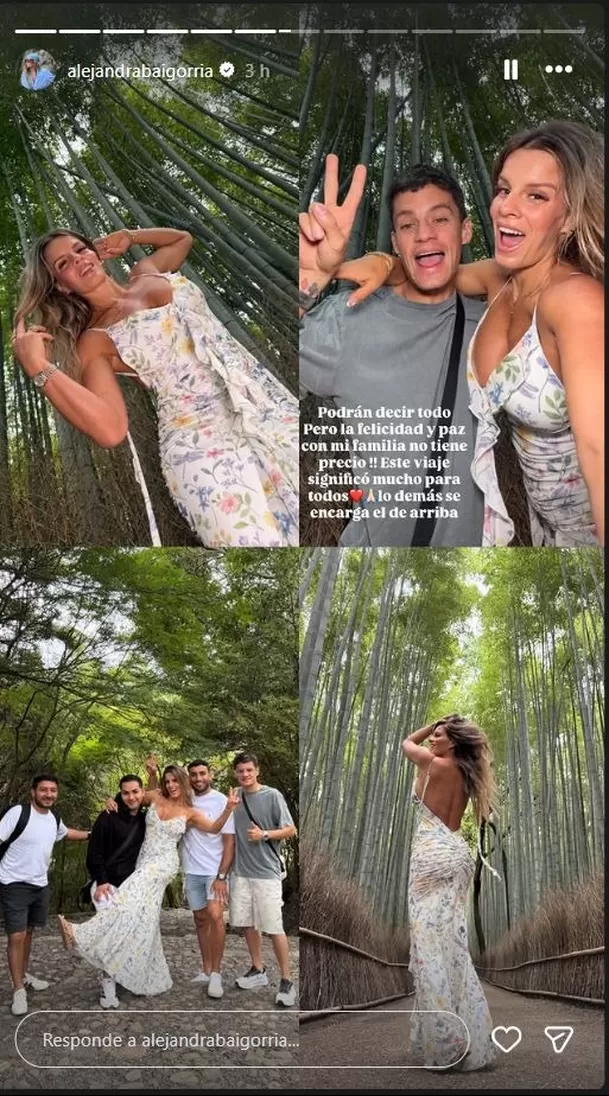 Sergio Baigorria, hermano de la empresaria, quien utilizó sus redes sociales para responder a quienes vienen criticando a Alejandra.
