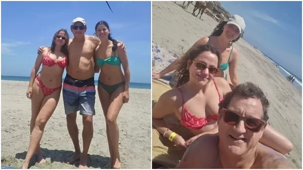 Sergio Galliani presentó a sus hijas mellizas en reunión familiar. Fuente: Instagram