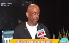 Sergio George anuncia lanzamiento de Chimpún Music en Perú  - Noticias de Sergio Peña