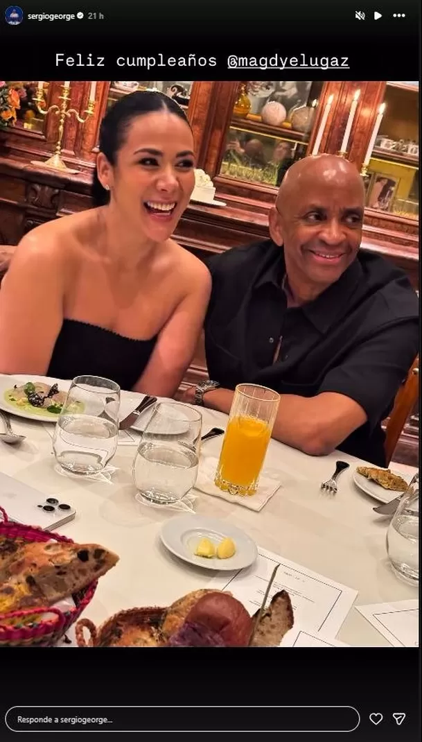 Sergio George confirma su situación sentimental con Magdyel Ugaz / IG:sergiogeorge