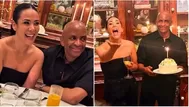 Sergio George sorprende a Magdyel Ugaz en su cumpleaños