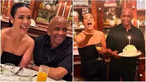 Sergio George sorprende s Magdyel Ugaz en su cumpleaños y dedica romántico mensaje / IG: sergiogeorge