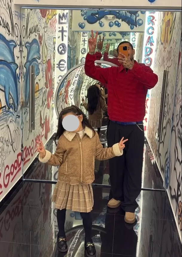 a pequeña Vittoria sorprendió a Sergio Peña con una carta escrita a mano por el Día del Padre. Foto: IG @sergiop28 a pequeña Vittoria sorprendió a Sergio Peña con una carta escrita a mano por el Día del Padre. Foto: IG @sergiop28