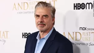 Cinco mujeres han acusado al actor Chris Noth de abuso sexual. Fuente: AFP