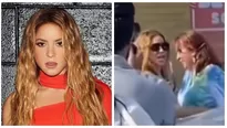 Shakira recibió críticas tras polémica actitud con fanática. Fuente: AFP/TikTok