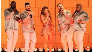 Shakira cantó junto a Grupo Niche en el Pascual Guerrero de Cali/Ameríca