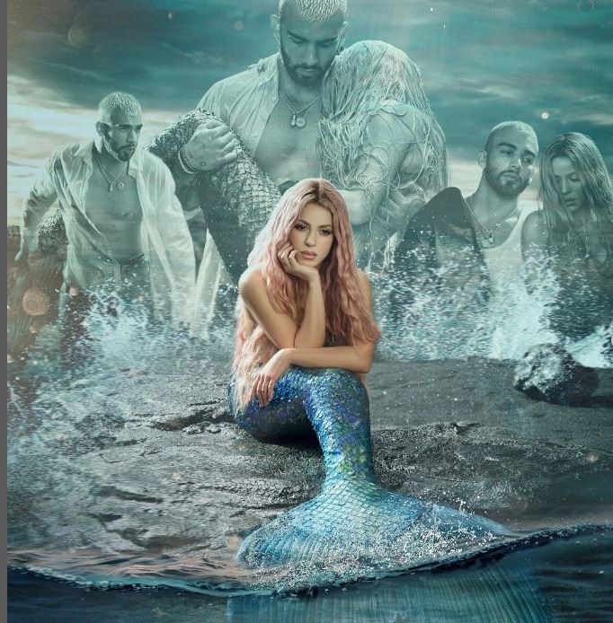 La cantante Shakira se refirió al significado de la presencia de una sirena en la canción Copa Vacía/ Foto: Instagram