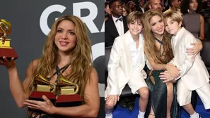 Shakira dedicó su Latin Grammy a Milan y Sasha: “Les prometí que van a tener una mamá feliz”/Fotos: AFP/Instagram/Video: Latin Grammy