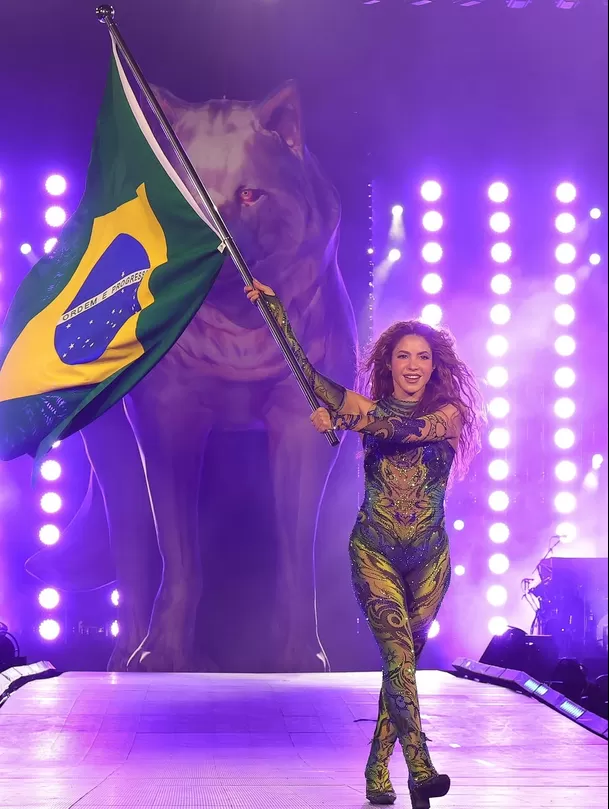 Shakira hizo historia en Copacabana / Instagram