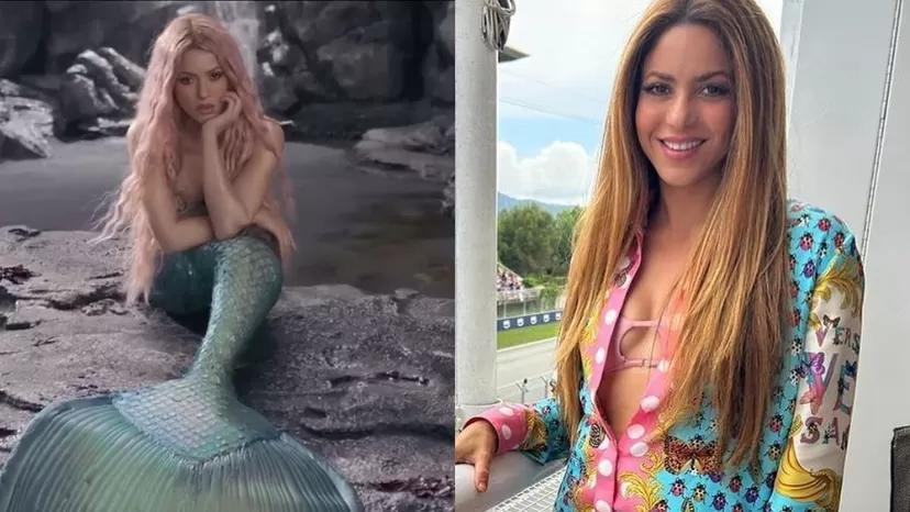 Shakira hizo una inesperada confesión sobre ser una sirena en su último videoclip  