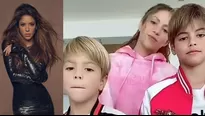 Shakira y sus hijos