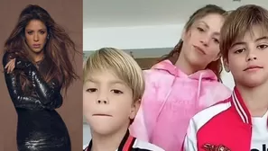 Shakira y sus hijos