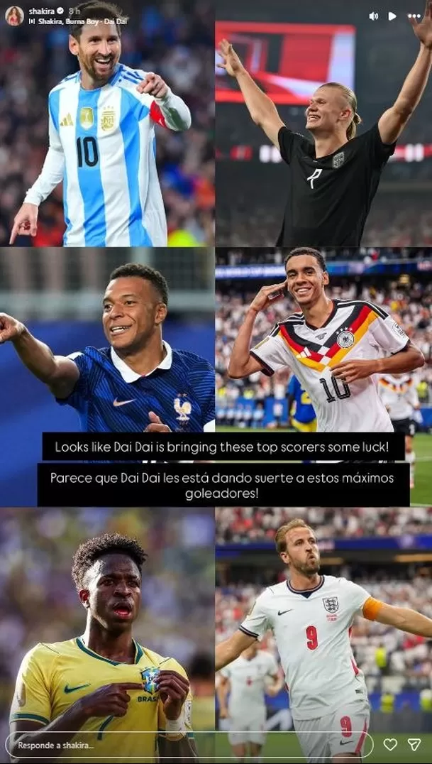 Shakira en el Mundial 2026 / IG: shakira Shakira en el Mundial 2026 / IG: shakira