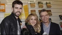 Gerard Piqué Shakira y Joan Piqué / Video: Instagram Adri Toval 