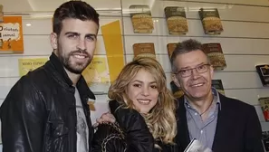 Gerard Piqué Shakira y Joan Piqué / Video: Instagram Adri Toval 