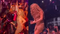 Shakira vivió un incómodo momento por culpa de un fan desatinado/Fotos: Instagram/Video. TikTok 