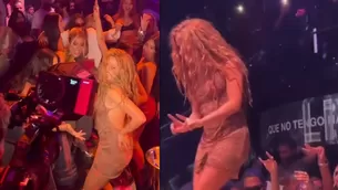 Shakira vivió un incómodo momento por culpa de un fan desatinado/Fotos: Instagram/Video. TikTok 