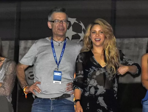 La periodista española Silvia Taulés, reveló el apodo que le puso Shakira a Joan Piqué, padre de Gerard Piqué / Foto: Siol 